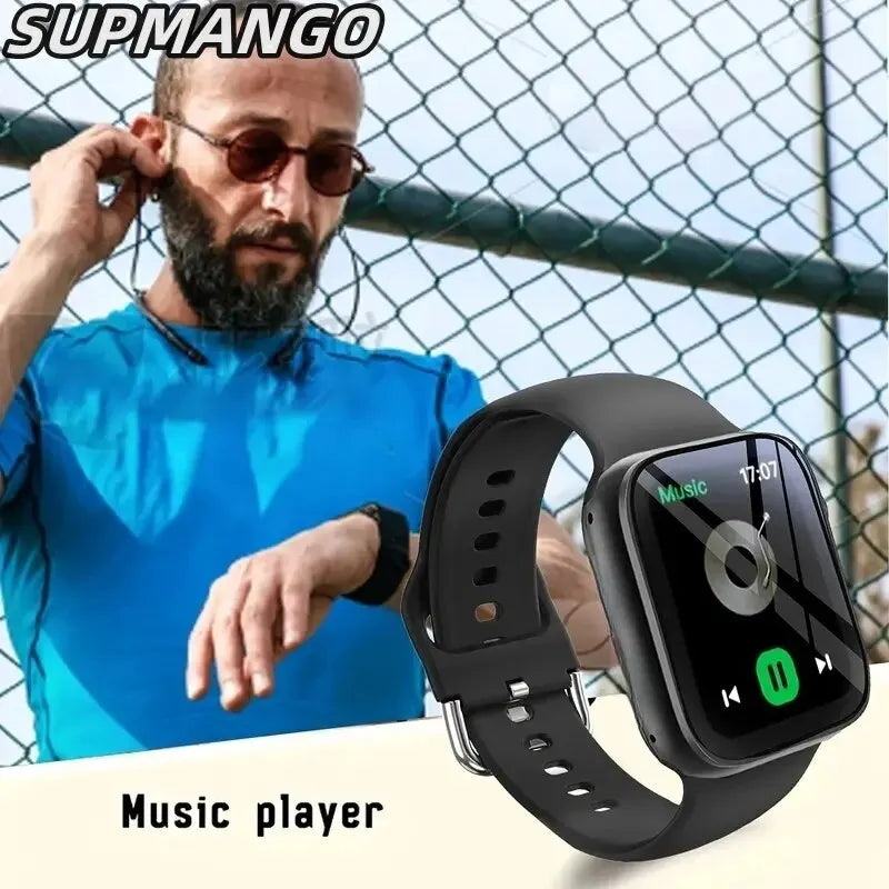 Smartwatch T88K com tela LCD de 1,68 polegadas unissex