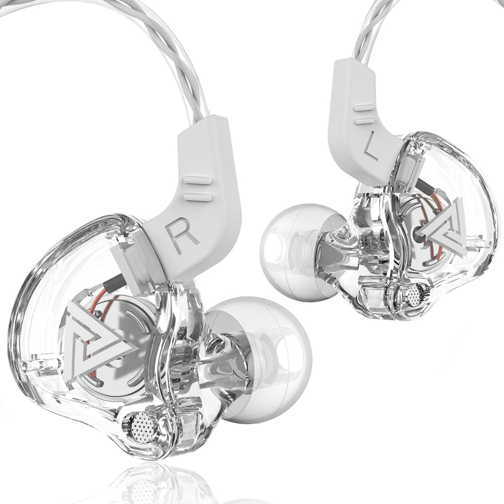 Fones de ouvido QKZ AK6 HiFi com fio de 3,5 mm