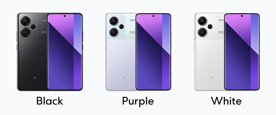 Smartphone Xiaomi Redmi Note 13 Pro Plus 5G, tela MOLED curva de 6,67", MediaTek Dimensity 7200-Ultra