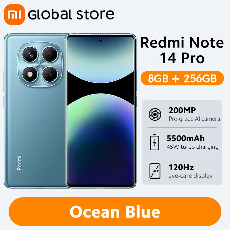 Smartphone Xiaomi Redmi Note 14 Pro 4G 256GB/512GB