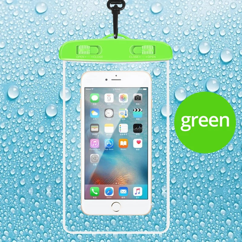 Capa de celular à prova d'água para natação, protetora universal subaquática para iPhone 11, 12, 13, 14 Pro Max X