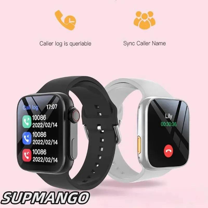 Smartwatch T88K com tela LCD de 1,68 polegadas unissex