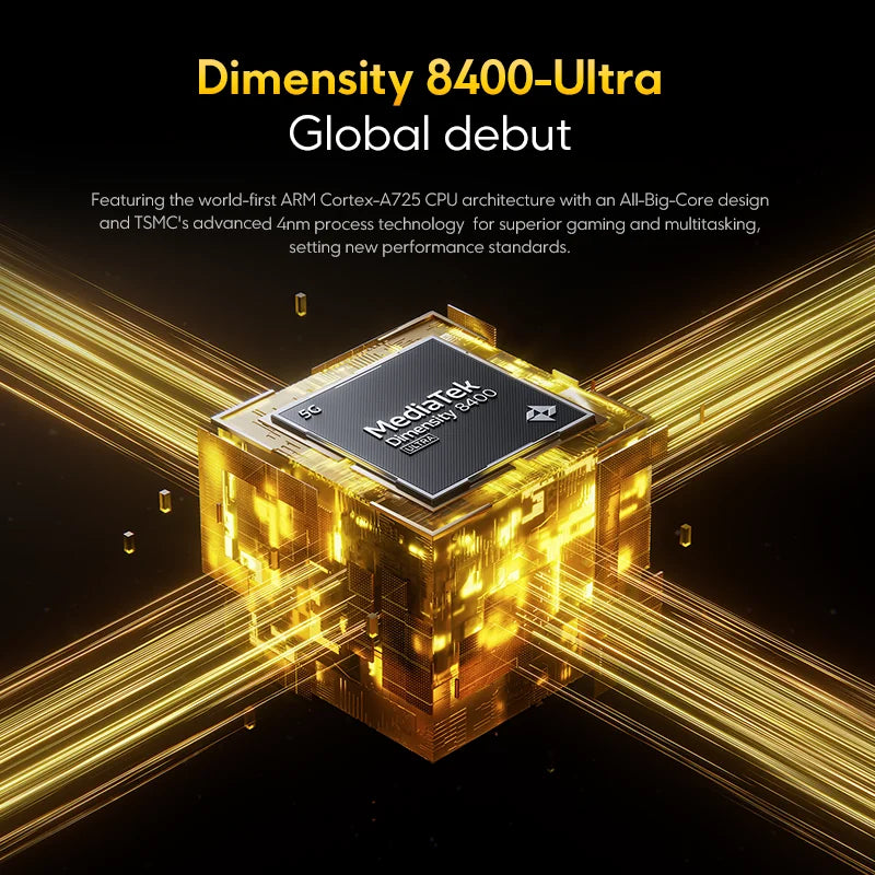 Smartphone POCO X7 Pro 256GB / 512GB Dimensão 8400-Ultra 90W Carga Bateria 6000mAh IP68 NFC 5G