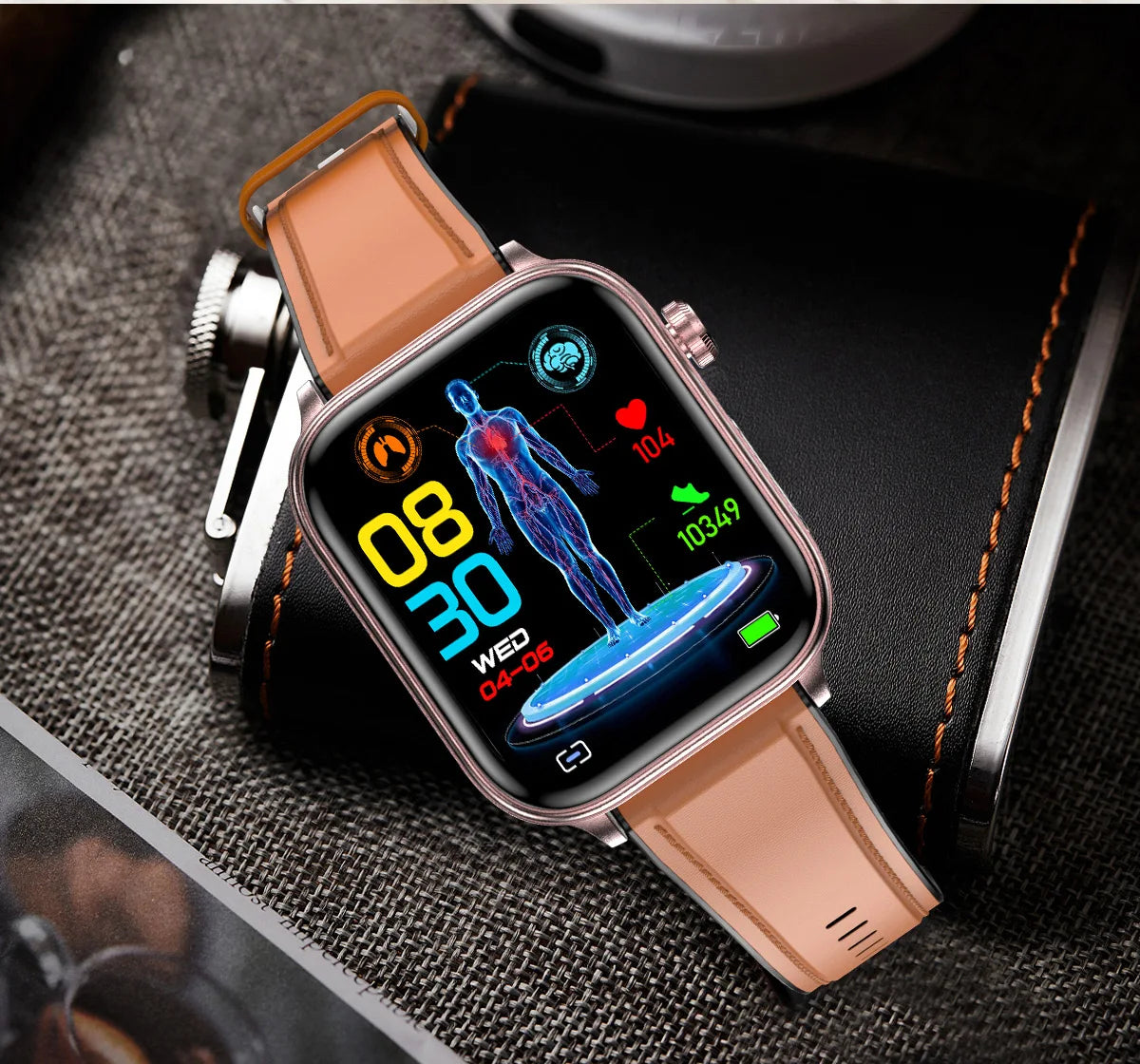 smartwatch médico com diagnóstico avançado para lipídios sanguíneos