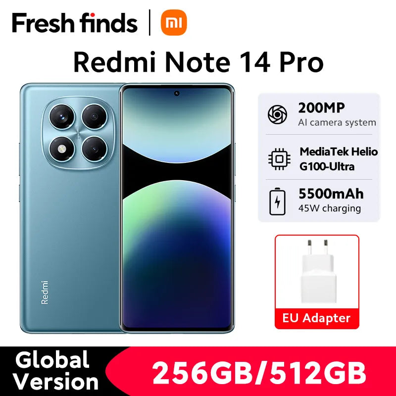 Smartphone Xiaomi Redmi Note 14 Pro 4G 256GB/512GB