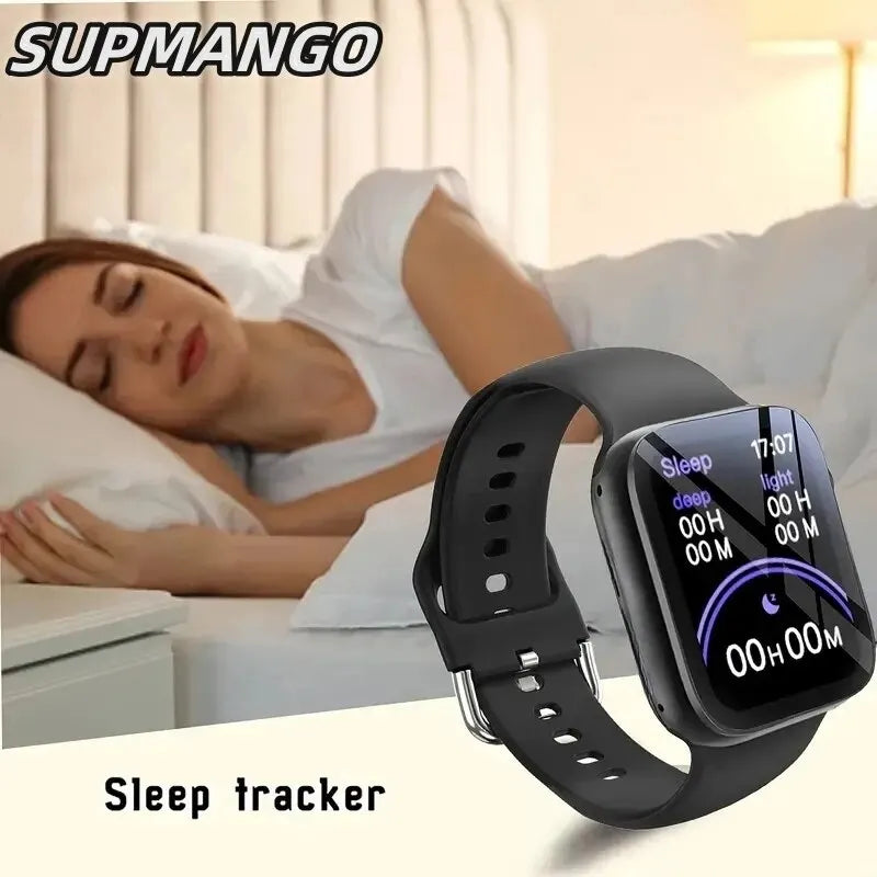 Smartwatch T88K com tela LCD de 1,68 polegadas unissex