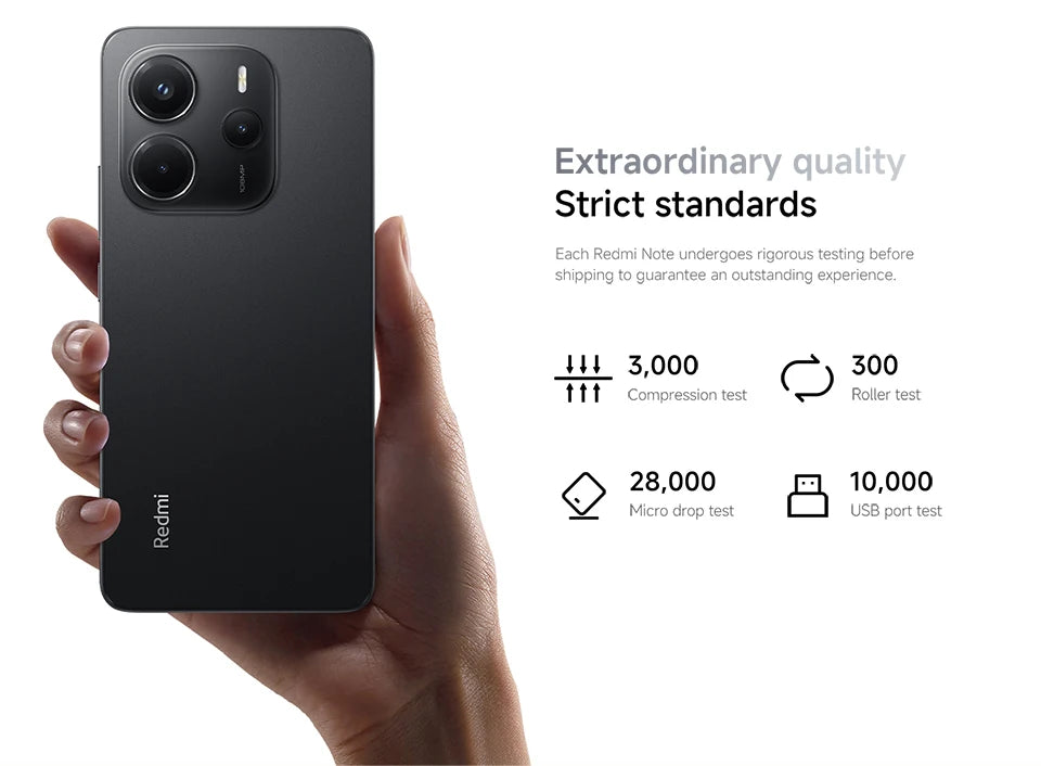 Smartphone Xiaomi Redmi Note 14, 128 GB / 256 GB de ROM, MediaTek Helio G99-Ultra, 33 W, 120 Hz, AMOLED, 108 MP, 5500 mAh