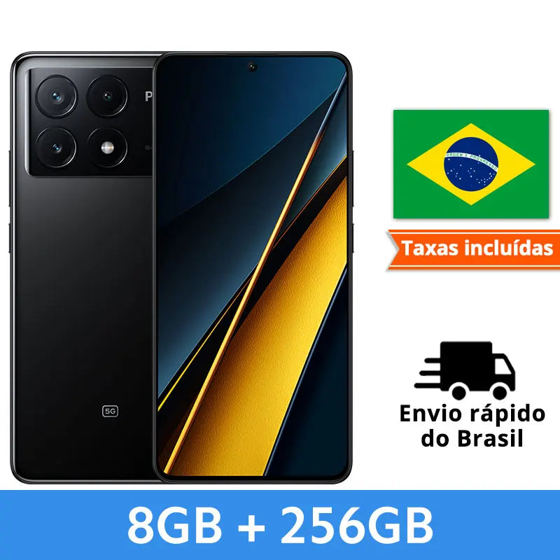 Smartphone POCO X6 Pro 5G IVA Dimensity 8300-Ultra 6.67" Flow AMOLED DotDisplay 64MP NFC