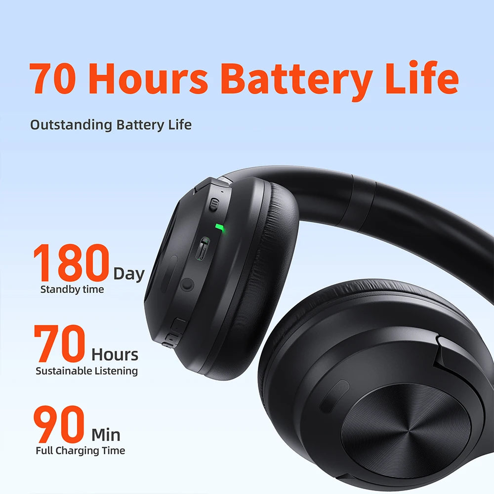 Fone de ouvido bluetooth sem fio QERE E80