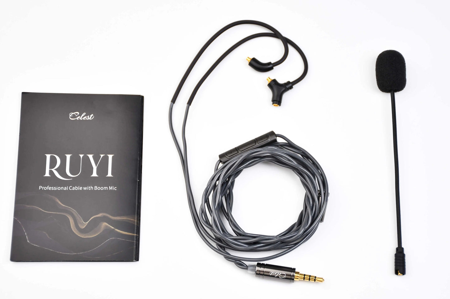 Kinera Celest Ruyi Microfone / fones de ouvido com fio de cabos de transmissão ao vivo