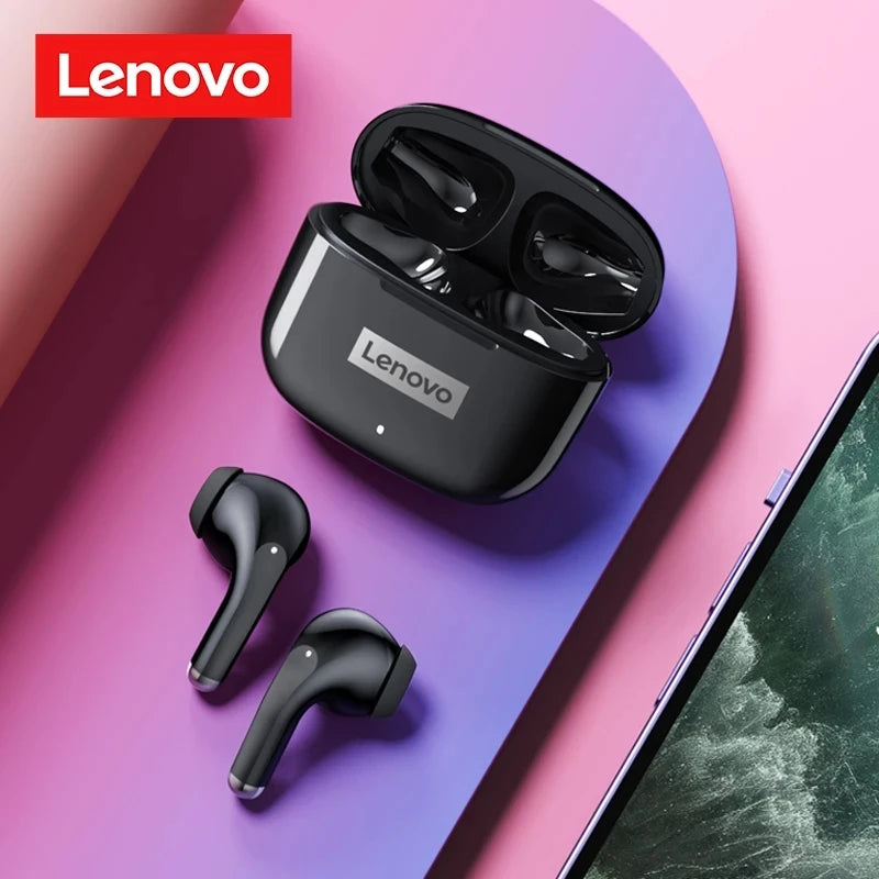 Fones de ouvido Bluetooth sem fio Lenovo LP40Pro