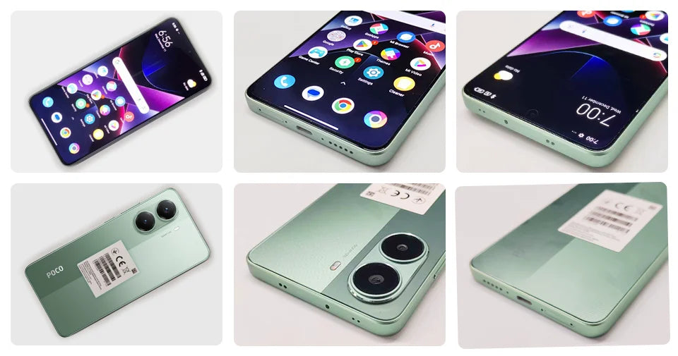 Smartphone POCO X7 Pro 256GB / 512GB Dimensão 8400-Ultra 90W Carga Bateria 6000mAh IP68 NFC 5G