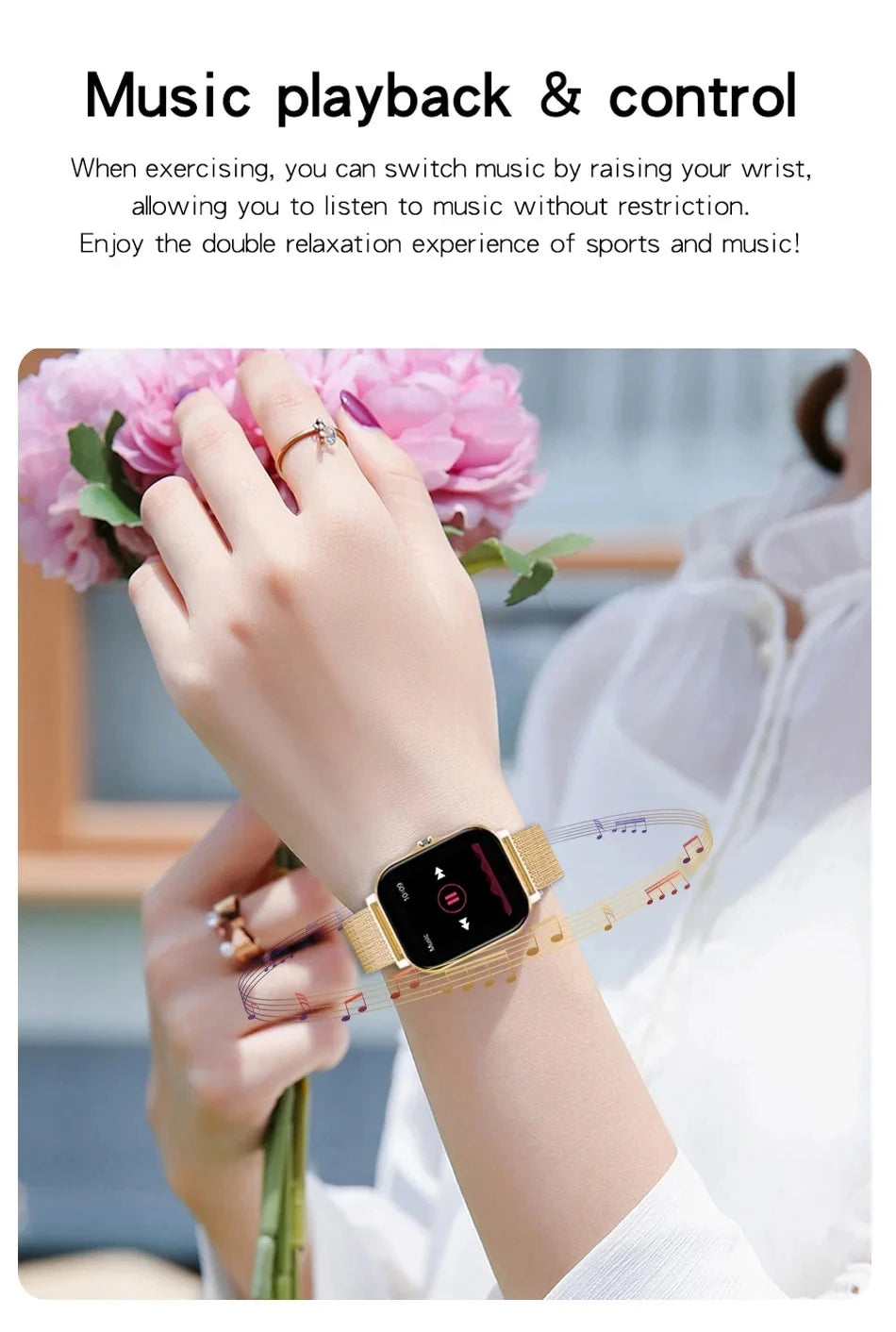 Smartwatch SiMSONLAB 1,44 Polegadas