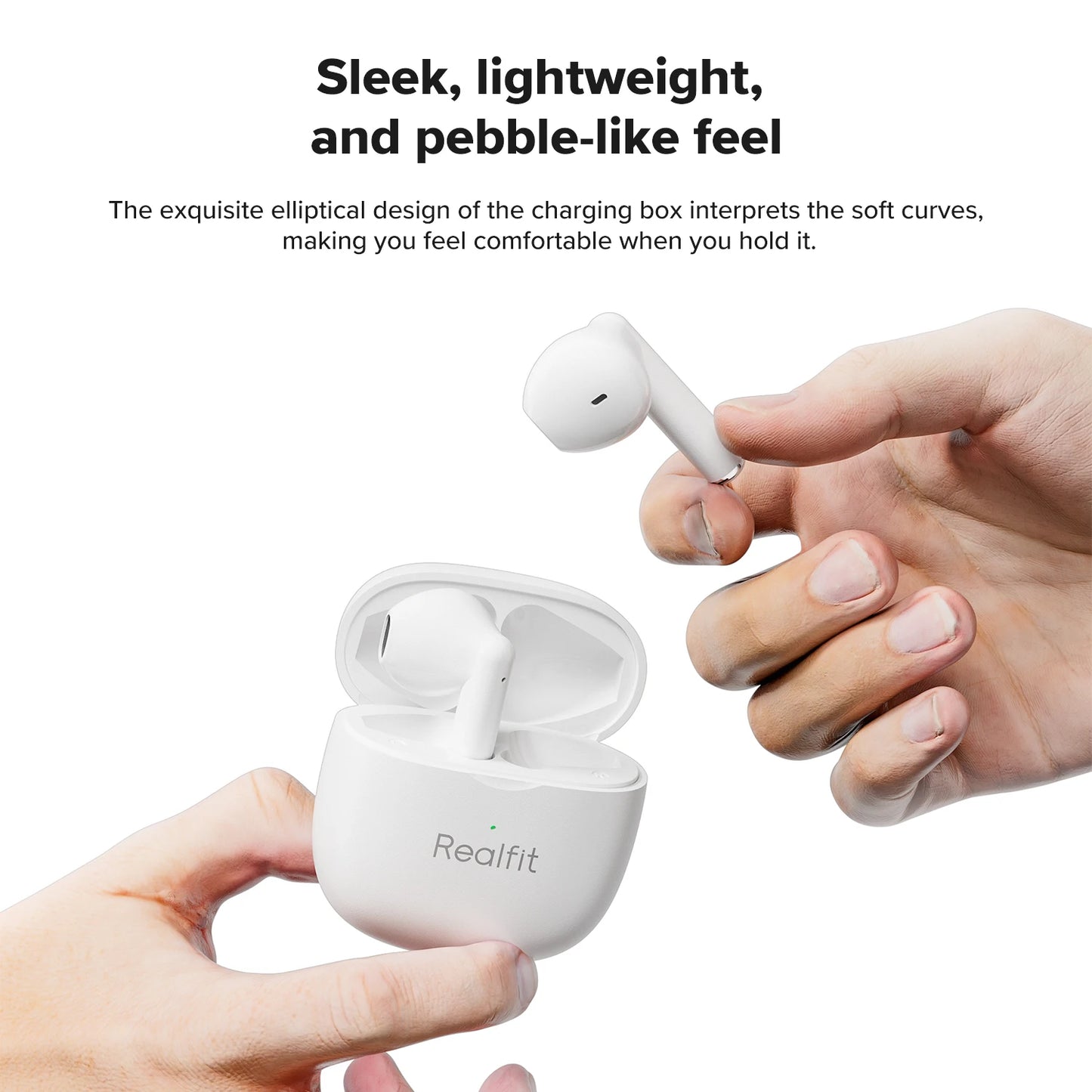 Fone de ouvido Bluetooth Realfit F1