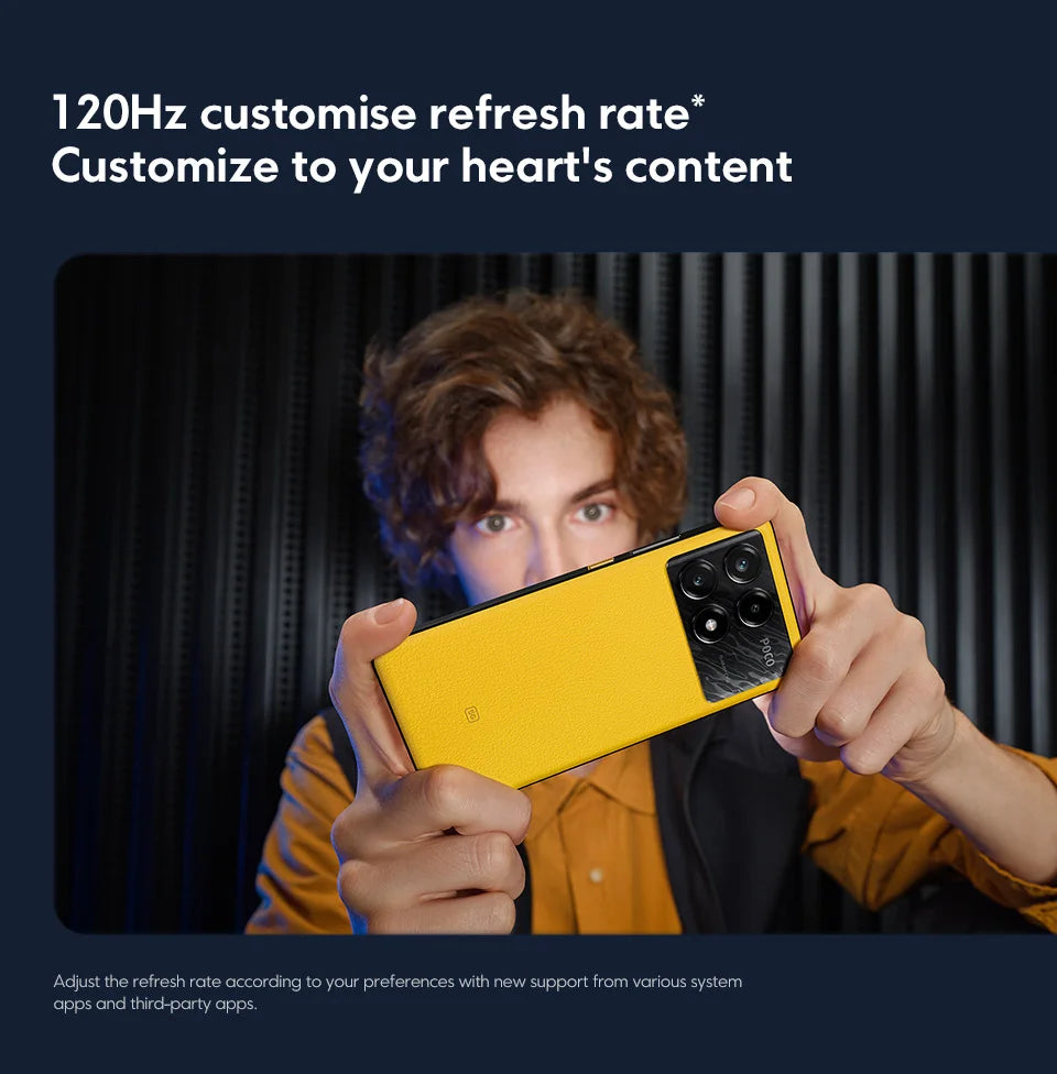 Smartphone POCO X6 Pro 5G IVA Dimensity 8300-Ultra 6.67" Flow AMOLED DotDisplay 64MP NFC
