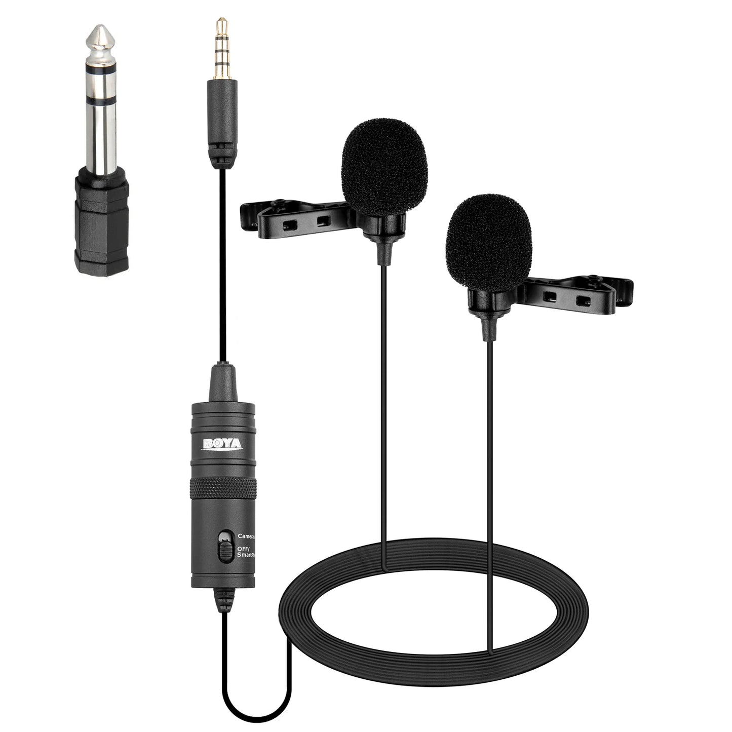 Microfone de lapela condensador BOYA BY-M1