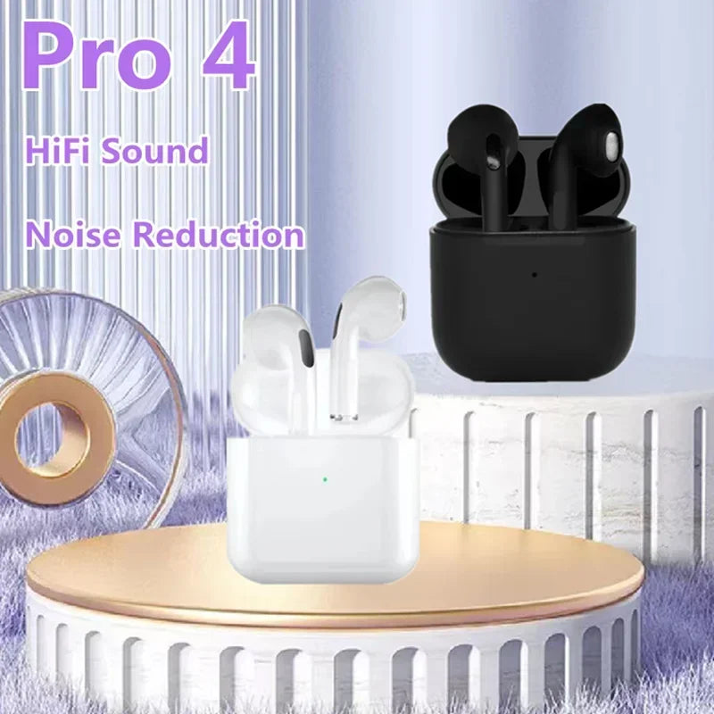 Fones de ouvido Bluetooth Pro4 TWS 9D