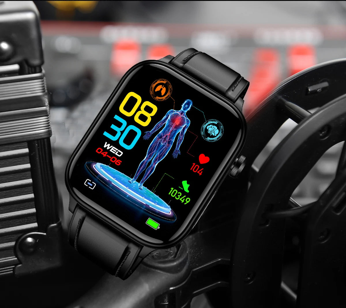 smartwatch médico com diagnóstico avançado para lipídios sanguíneos