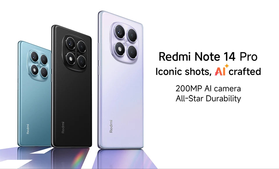Smartphone Xiaomi Redmi Note 14 Pro 4G 256GB/512GB