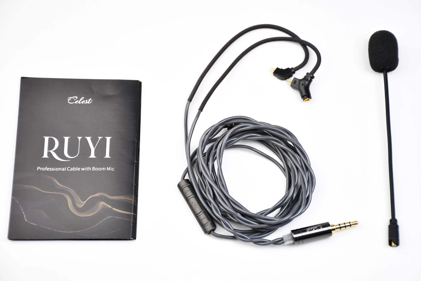 Kinera Celest Ruyi Microfone / fones de ouvido com fio de cabos de transmissão ao vivo