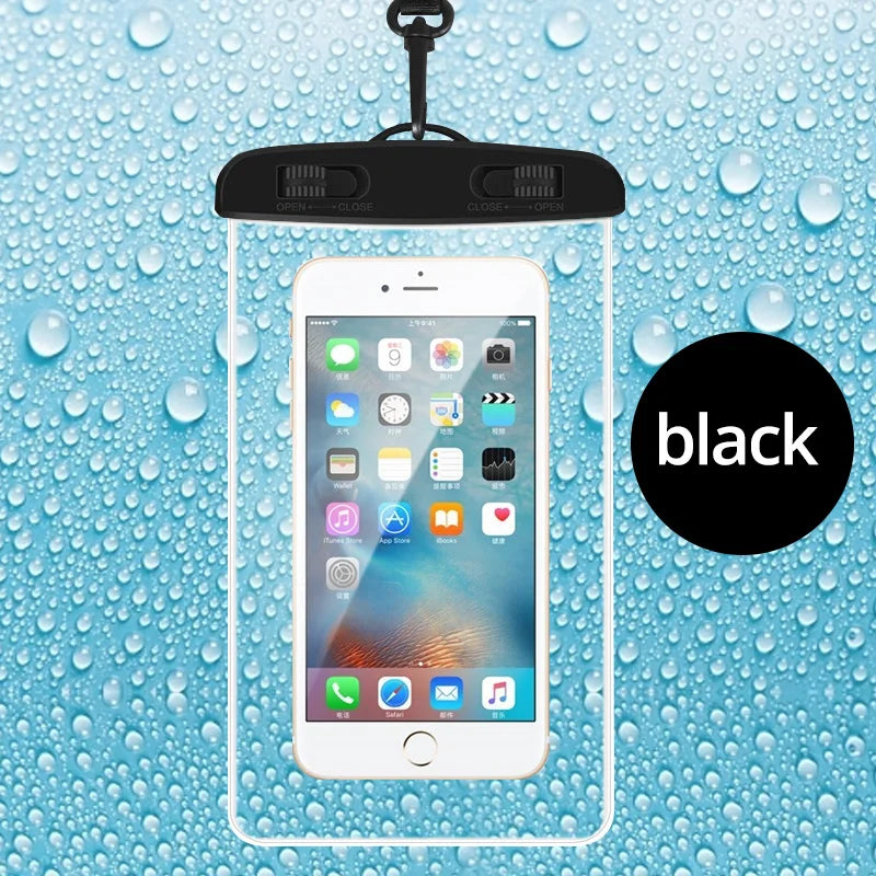 Capa de celular à prova d'água para natação, protetora universal subaquática para iPhone 11, 12, 13, 14 Pro Max X