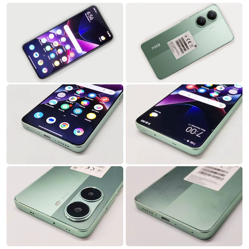 Smartphone POCO X7 Pro 256GB / 512GB Dimensão 8400-Ultra 90W Carga Bateria 6000mAh IP68 NFC 5G