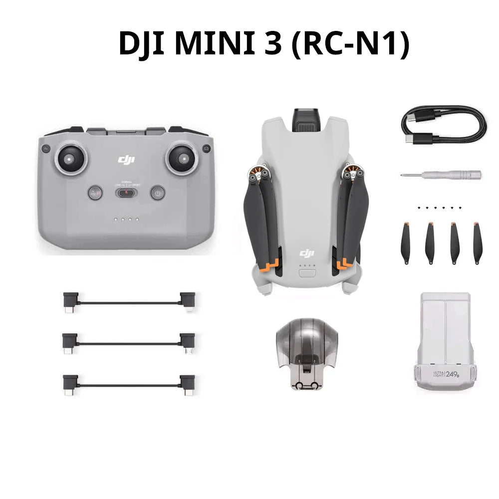 DJI Mini 3 Combo Drone com transmissão de 10 km