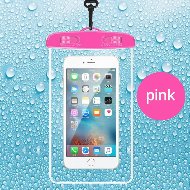 Capa de celular à prova d'água para natação, protetora universal subaquática para iPhone 11, 12, 13, 14 Pro Max X