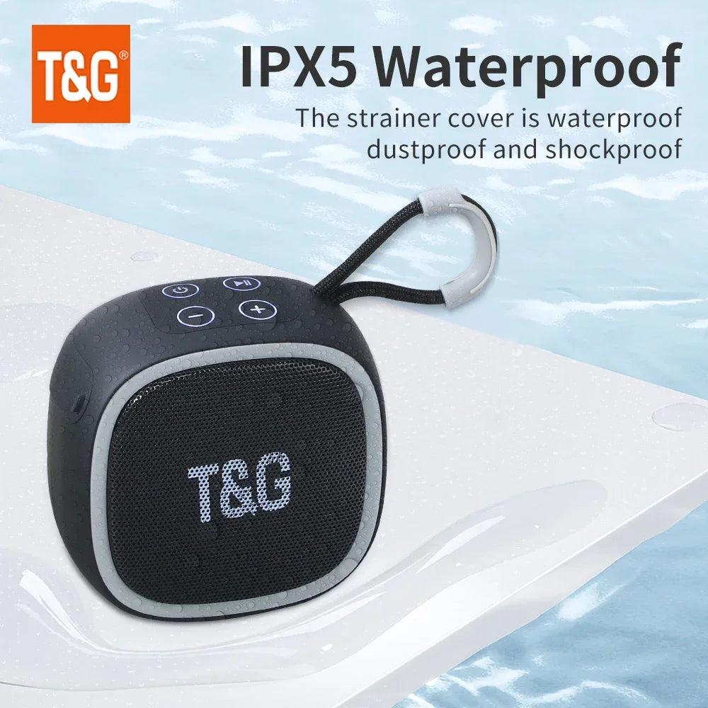 Mini Caixa de Som Bluetooth sem Fio Potente TG659 TWS 5.3