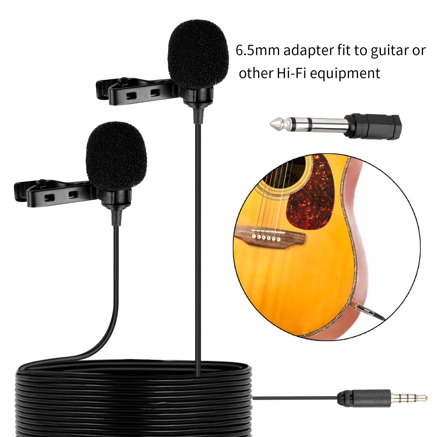 Microfone de lapela condensador BOYA BY-M1
