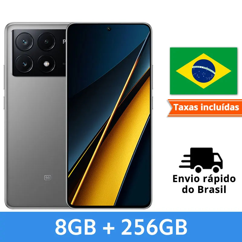 Smartphone POCO X6 Pro 5G IVA Dimensity 8300-Ultra 6.67" Flow AMOLED DotDisplay 64MP NFC