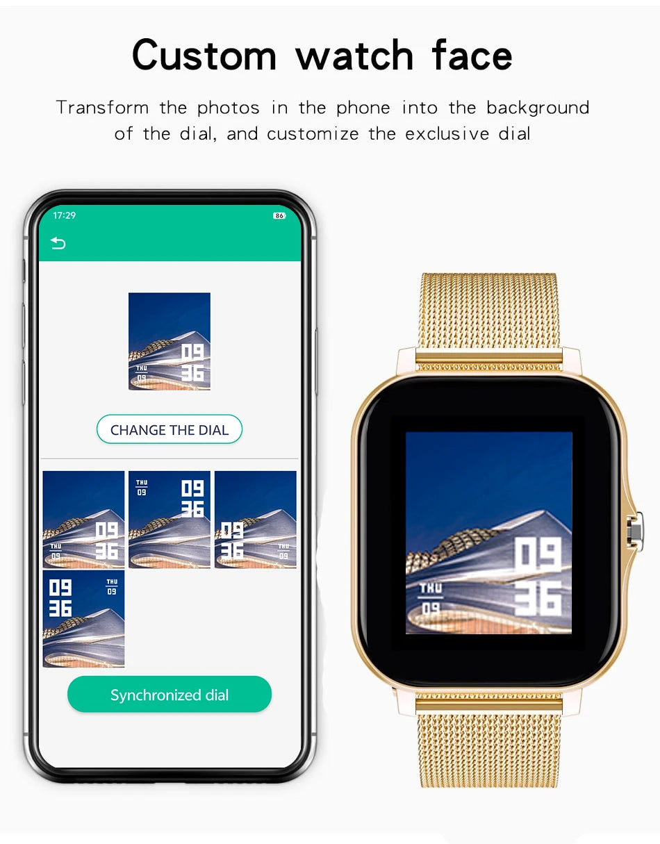 Smartwatch SiMSONLAB 1,44 Polegadas