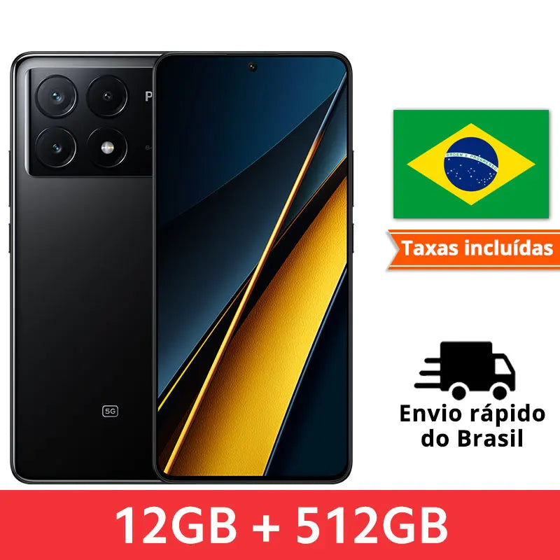 Smartphone POCO X6 Pro 5G IVA Dimensity 8300-Ultra 6.67" Flow AMOLED DotDisplay 64MP NFC