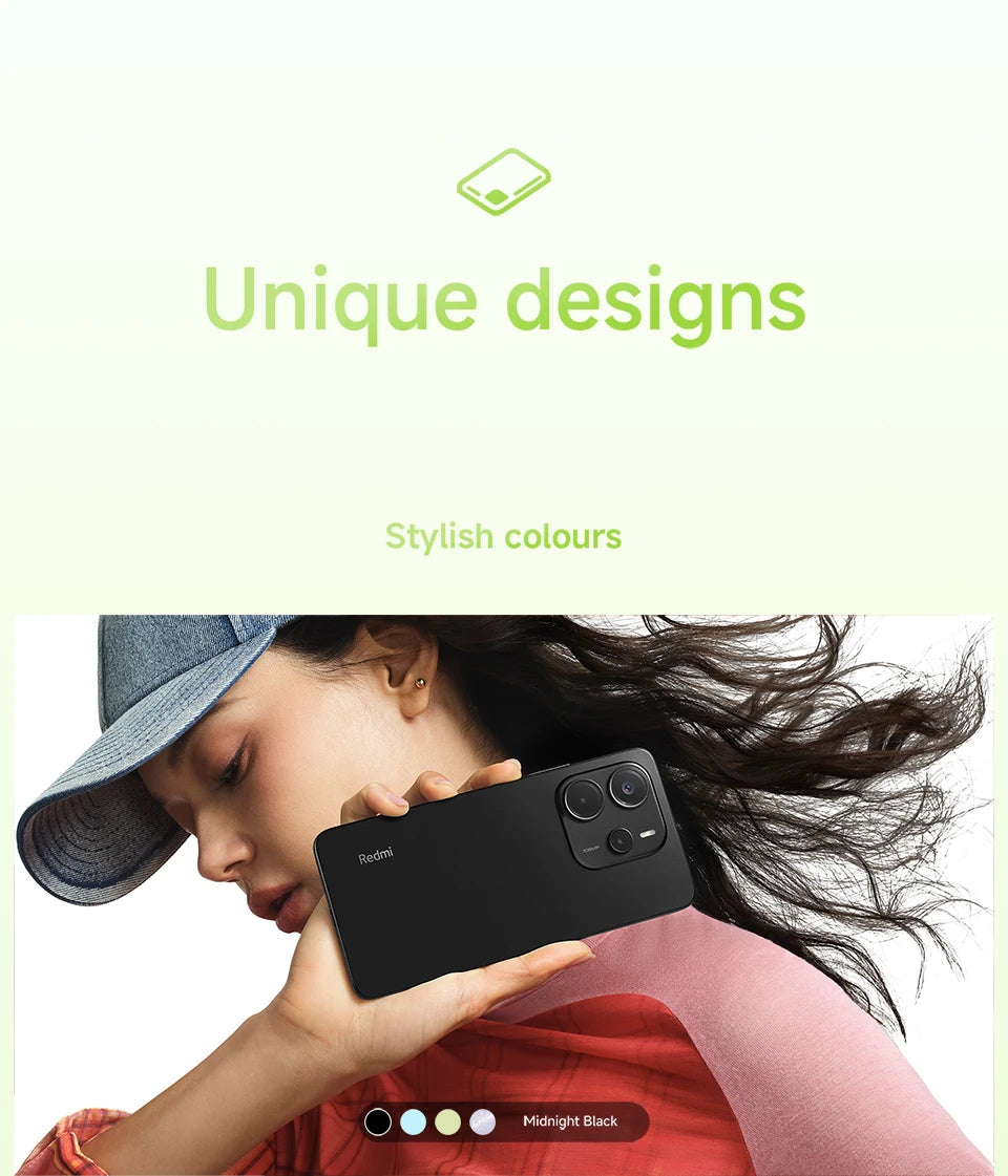 Smartphone Xiaomi Redmi Note 14, 128 GB / 256 GB de ROM, MediaTek Helio G99-Ultra, 33 W, 120 Hz, AMOLED, 108 MP, 5500 mAh