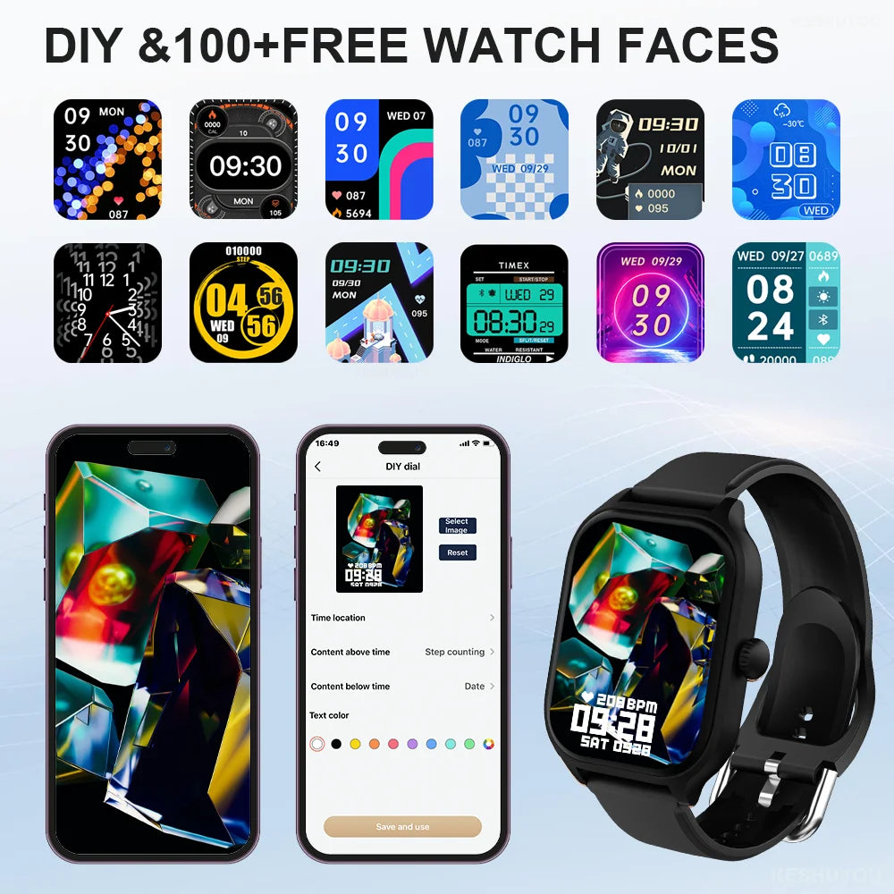 SmartWatch H9 Pro MAX com tela HD de 2,01 polegadas