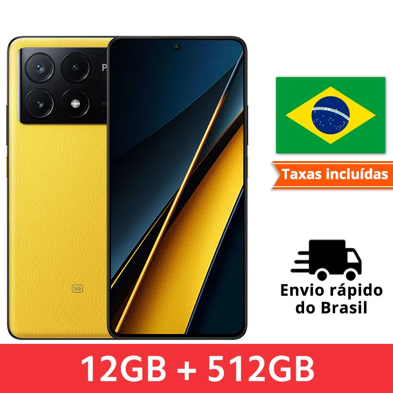 Smartphone POCO X6 Pro 5G IVA Dimensity 8300-Ultra 6.67" Flow AMOLED DotDisplay 64MP NFC