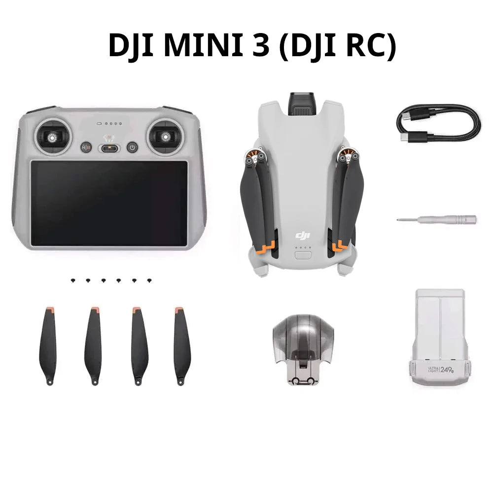 DJI Mini 3 Combo Drone com transmissão de 10 km