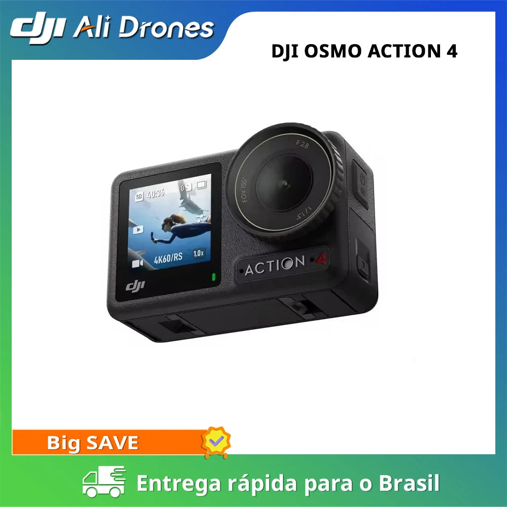 Câmera esportiva DJI Osmo Action 4