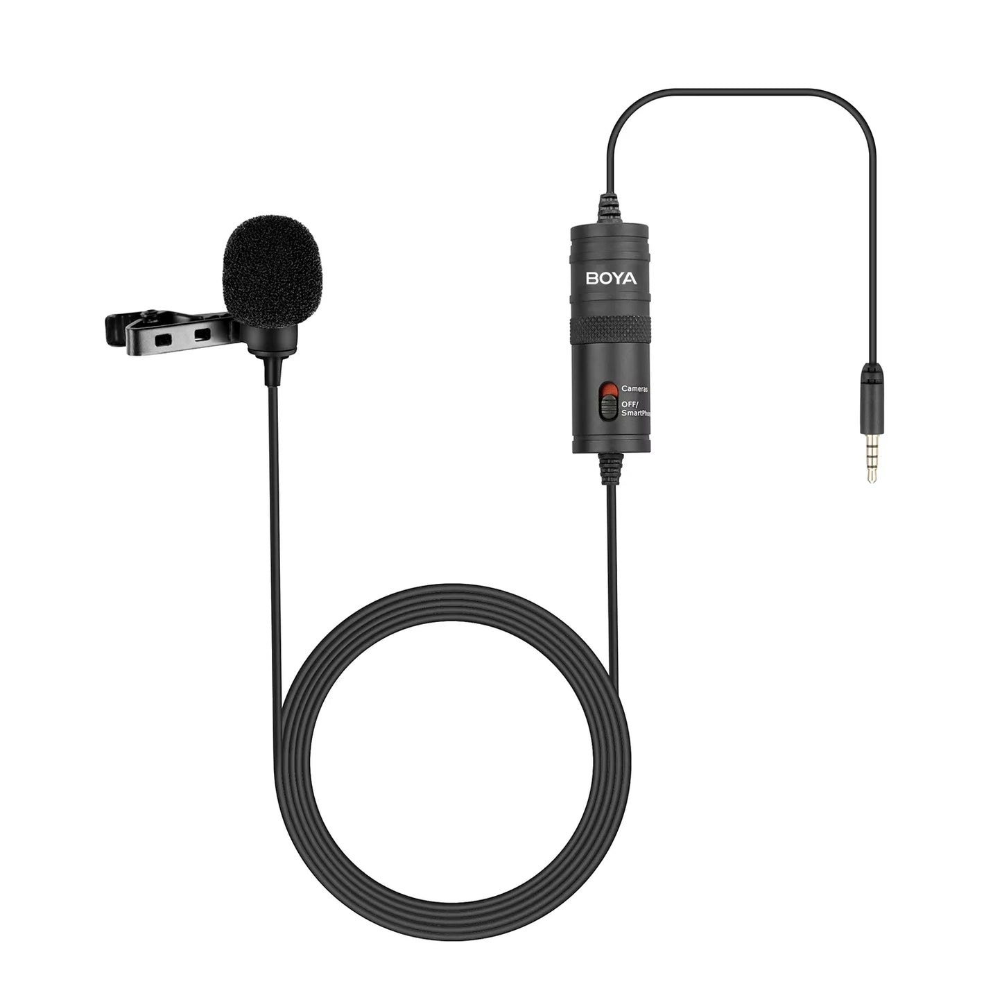 Microfone de lapela condensador BOYA BY-M1