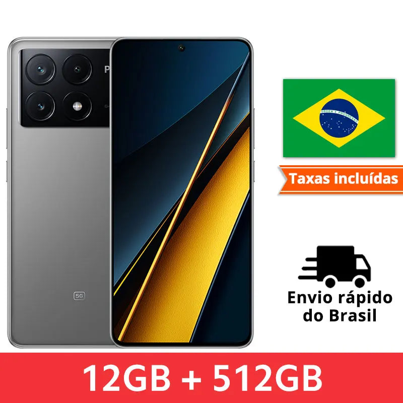 Smartphone POCO X6 Pro 5G IVA Dimensity 8300-Ultra 6.67" Flow AMOLED DotDisplay 64MP NFC