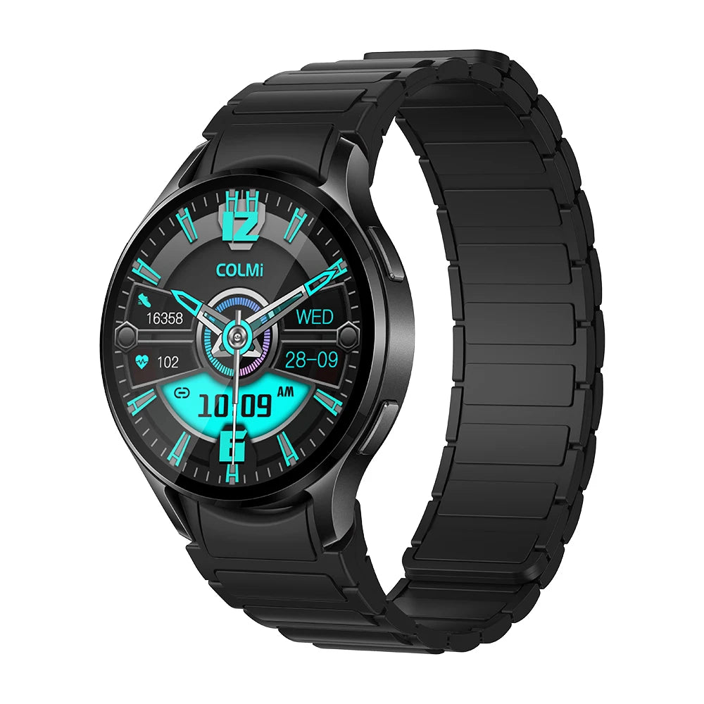 Smartwatch COLMI i28 Ultra AI com tela AMOLED, IA DA-GPT integrada, unissex
