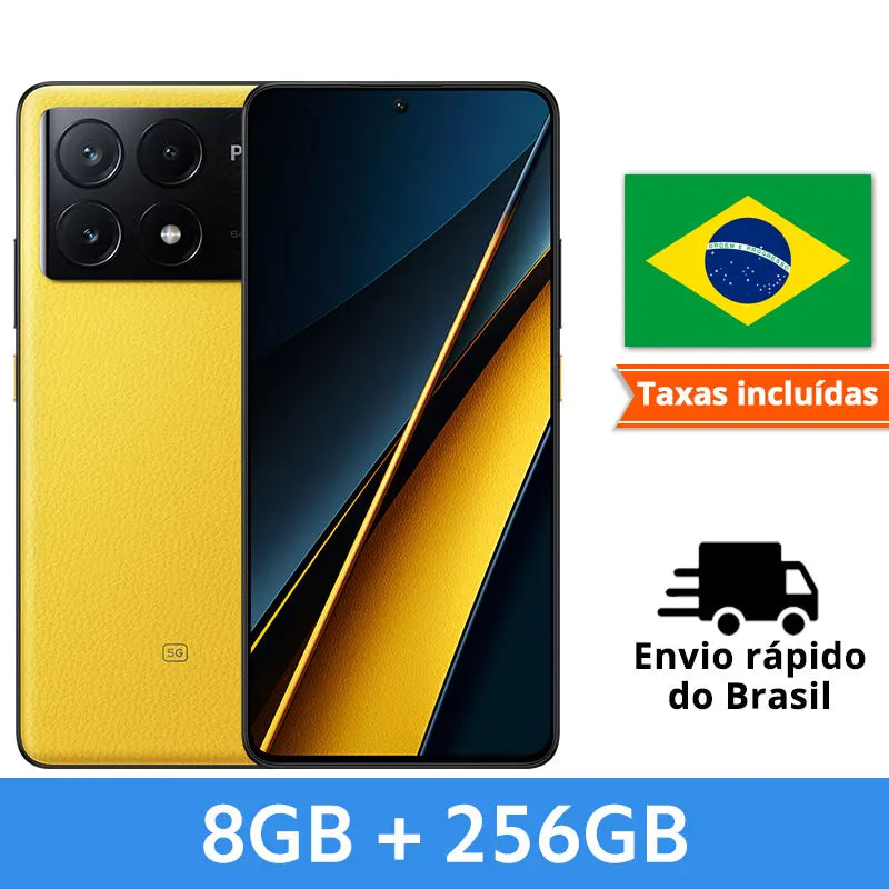 Smartphone POCO X6 Pro 5G IVA Dimensity 8300-Ultra 6.67" Flow AMOLED DotDisplay 64MP NFC