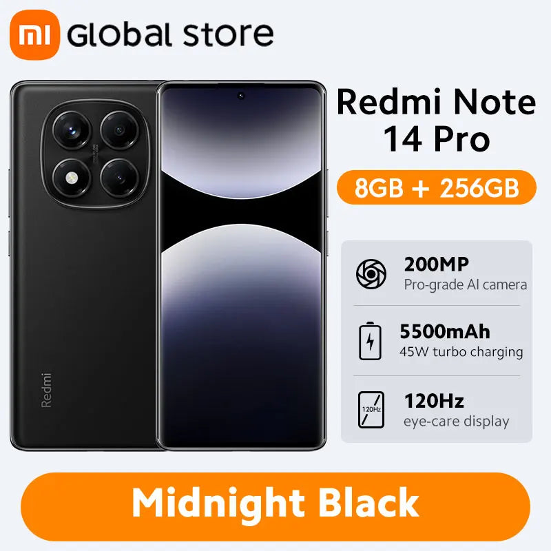 Smartphone Xiaomi Redmi Note 14 Pro 4G 256GB/512GB