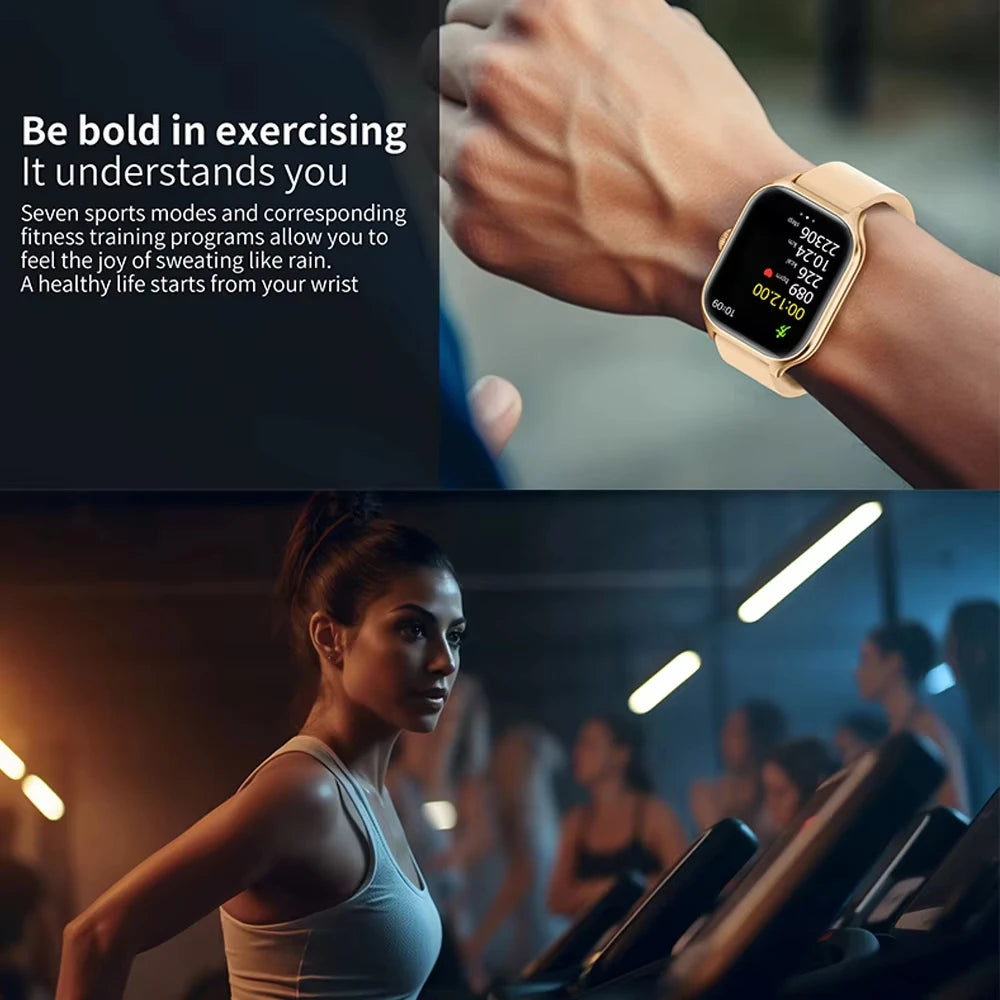 SmartWatch H9 Pro MAX com tela HD de 2,01 polegadas