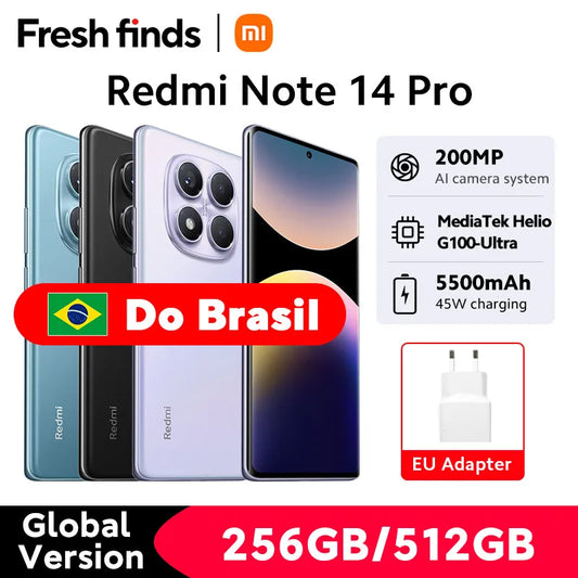 Smartphone Xiaomi Redmi Note 14 Pro 4G 256GB/512GB
