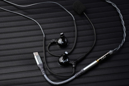 Kinera Celest Ruyi Microfone / fones de ouvido com fio de cabos de transmissão ao vivo