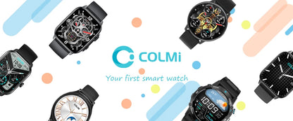 Smartwatch COLMI i28 Ultra AI com tela AMOLED, IA DA-GPT integrada, unissex