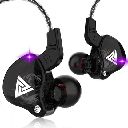 Fones de ouvido QKZ AK6 HiFi com fio de 3,5 mm