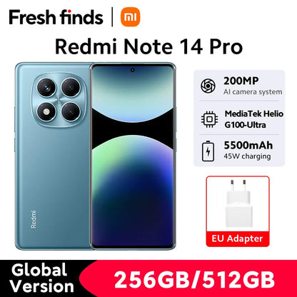 Smartphone Xiaomi Redmi Note 14 Pro 4G 256GB/512GB