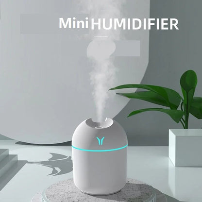 Mini umidificador de ar 250 ml USB